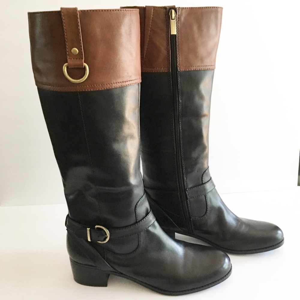 Bandolino Boots Size 10 Leather EUC